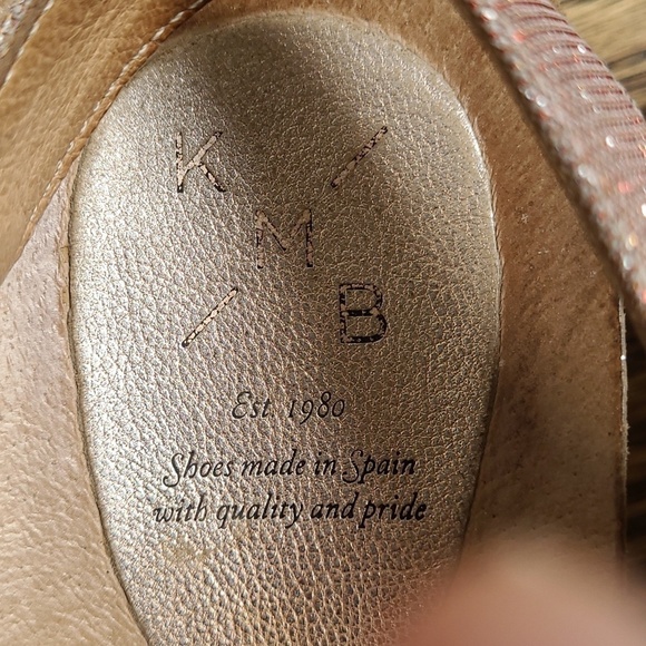 Anthropologie KMB Platform Sandals Size 38 - Picture 3 of 10